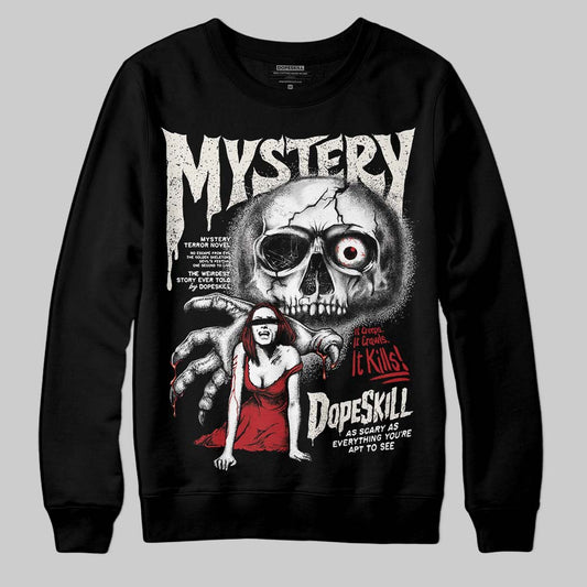 Nigel Sylvester x Jordan 1 Low OG “Nitro” DopeSkill Sweatshirt Mystery Ghostly Grasp Graphic Streetwear - Black