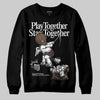 SoleFly x Air Jordan 12 Retro SP 'Cafecito/Baroque Brown' DopeSkill Sweatshirt Play together, Stay together Graphic Streetwear - Black