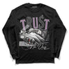 Jordan 2 “Mauve/Off-Noir” DopeSkill Long Sleeve T-Shirt Trust No One Graphic Streetwear - Black 