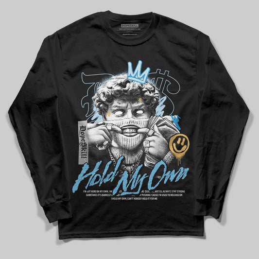 Jordan 4 Denim “Worn Blue” DopeSkill Long Sleeve T-Shirt In My Way Graphic Streetwear - Black