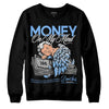 Jordan 9 Powder Blue DopeSkill Sweatshirt MOMM Graphic Streetwear - Black