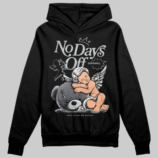 Jordan 4 “Fear” DopeSkill Hoodie Sweatshirt New No Days Off Graphic Streetwear - Black