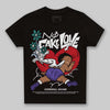 Jordan 5 OG “Grape” DopeSkill Toddler Kids T-shirt No Fake Love Graphic Streetwear - Black