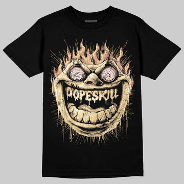 TAN Sneakers DopeSkill T-Shirt Hellfire Graphic Streetwear - Black