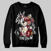 Dunk Low SE Sisterhood Sail Team Red W DopeSkill Sweatshirt Smile Through The Pain Graphic Streetwear - Black