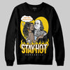 Jordan 6 “Yellow Ochre” DopeSkill Sweatshirt Stay Hot Graphic Streetwear - Black