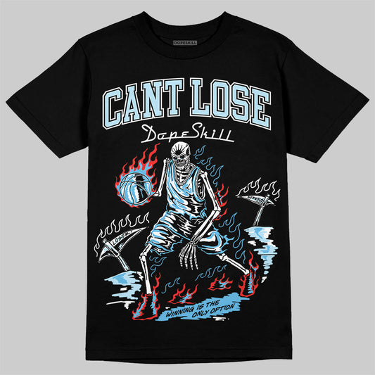 Jordan 11 Retro Legend Blue DopeSkill T-Shirt Cant Lose Graphic Streetwear - Black