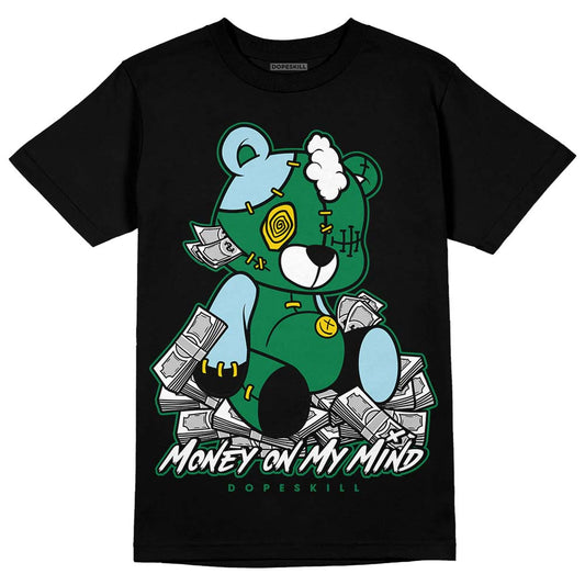 Jordan 5 “Lucky Green” DopeSkill T-Shirt MOMM Bear Graphic Streetwear - Black