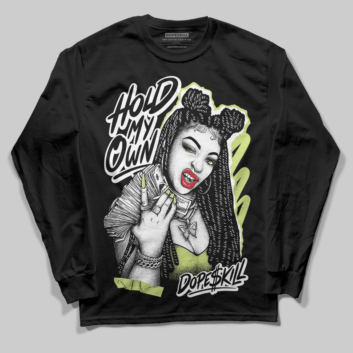 Jordan 11 “Inner Beast” DopeSkill Long Sleeve T-Shirt New H.M.O Graphic Streetwear - Black