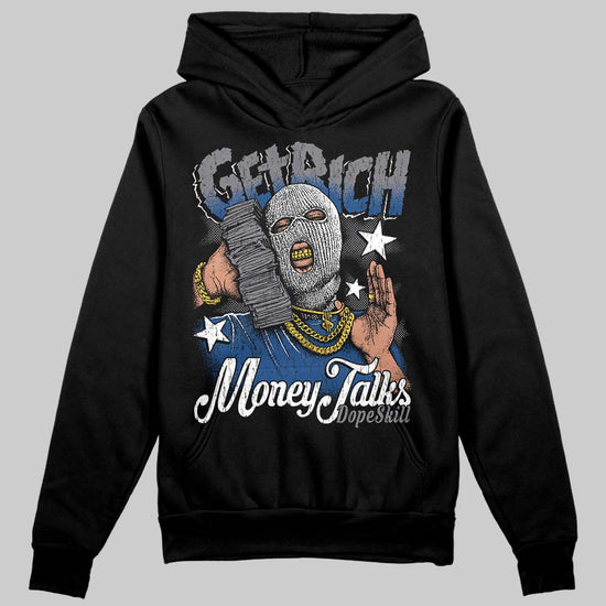 Jordan 9 Retro 'Flint Grey' 2026 DopeSkill Hoodie Sweatshirt Get Rich Graphic Streetwear - Black