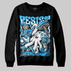 Jordan 1 High Retro OG “University Blue” DopeSkill Sweatshirt Resist Graphic Streetwear  - Black