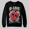 Adidas Samba OG White Black Clear Granite DopeSkill Sweatshirt Crying Heart Graphic Streetwear - Black