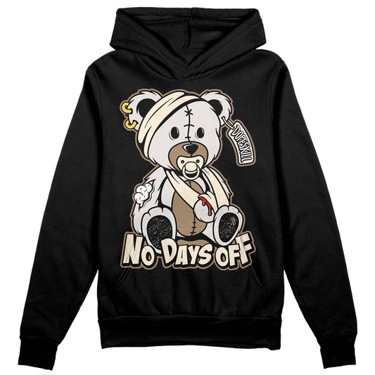 Jordan 5 SE “Sail” DopeSkill Hoodie Sweatshirt Hurt Bear Graphic Streetwear - Black