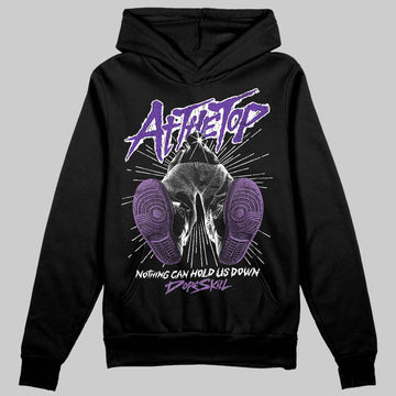 PURPLE Sneakers DopeSkill Hoodie Nothing Can Hold US Down Graphic Streetwear - Black