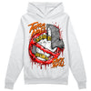 Jordan 1 Retro High OG "Satin Bred" DopeSkill Hoodie Sweatshirt Takin No L's Graphic Streetwear - White