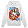 Jordan 6 Retro Toro Bravo DopeSkill Hoodie Sweatshirt Takin No L's Graphic Streetwear - White