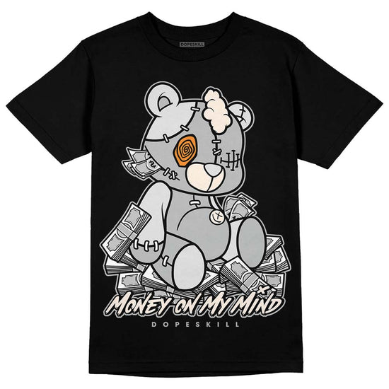 Dunk Low Cool Grey DopeSkill T-Shirt MOMM Bear Graphic Streetwear - Black