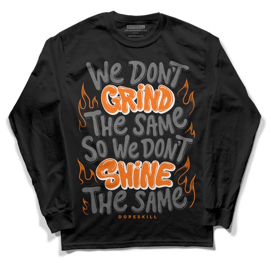 Jordan 3 Retro 'Fear Pack' DopeSkill Long Sleeve T-Shirt Grind Shine Graphic Streetwear - Black