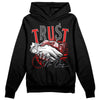 Jordan 9 Retro Gym Red DopeSkill Hoodie Sweatshirt Trust No One Graphic Streetwear - Black