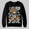 Jordan 1 Retro Low OG Year of the Snake (2025) DopeSkill Sweatshirt Broken Bear Graphic Streetwear - Black