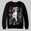 Jordan 4 “Black Cat” (2025) DopeSkill Sweatshirt Built Different Graphic Streetwear - Black