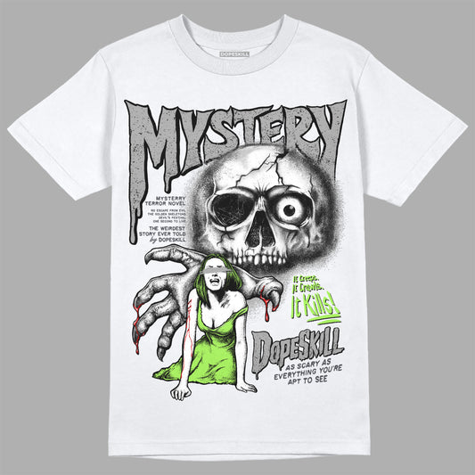 Jordan 5 "Green Bean" DopeSkill T-Shirt Mystery Ghostly Grasp Graphic Streetwear  - White 