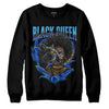 Royal Blue Sneakers DopeSkill Sweatshirt New Black Queen Graphic Streetwear - Black