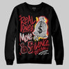 Jordan 14 Retro Ferrari (2025) DopeSkill Sweatshirt Real Ones Move In Silence Graphic Streetwear - Black
