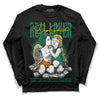 Green Sneakers DopeSkill Long Sleeve T-Shirt Real Lover Graphic Streetwear - Black