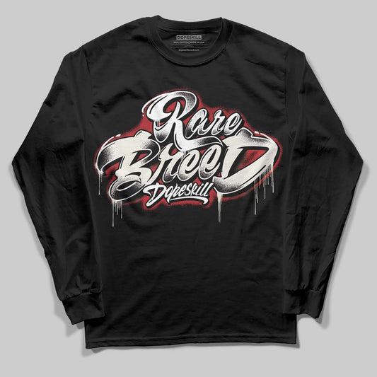 Nigel Sylvester x Jordan 1 Low OG “Nitro” DopeSkill Long Sleeve T-Shirt Rare Breed Type Graphic Streetwear - Black