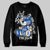 Jordan 1 Low Travis Scott x Fragment DopeSkill Sweatshirt Smile Through The Pain Graphic Streetwear - Black