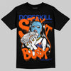 Dunk Low Futura Orange Blaze DopeSkill T-Shirt Stay It Busy Graphic Streetwear - Black