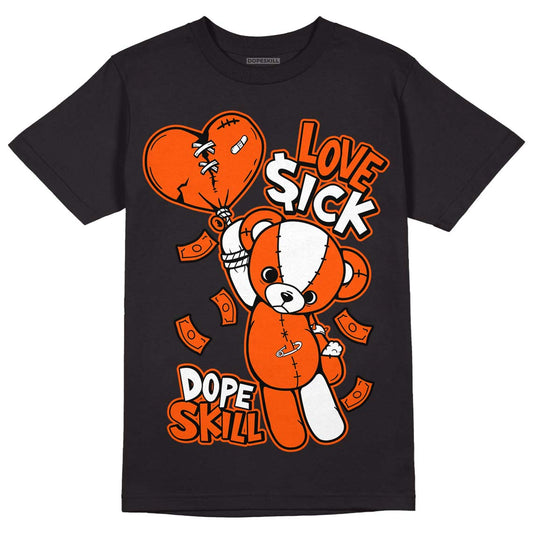 MSCHF Super Normal 2 Orange Milk DopeSkill T-Shirt Love Sick Graphic Streetwear - Black