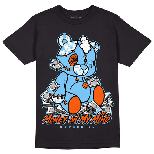 Dunk Low Futura University Blue DopeSkill T-Shirt MOMM Bear Graphic Streetwear - Black