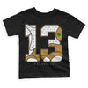 Jordan 13 Wheat 2023 DopeSkill Toddler Kids T-shirt No.13 Streetwear - Black