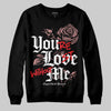Jordan 40 “Dusty Rose” DopeSkill Sweatshirt You’re Lost Without Me Graphic Streetwear - Black