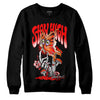 Jordan 1 Retro High OG "Satin Bred" DopeSkill Sweatshirt Stay High Graphic Streetwear - Black