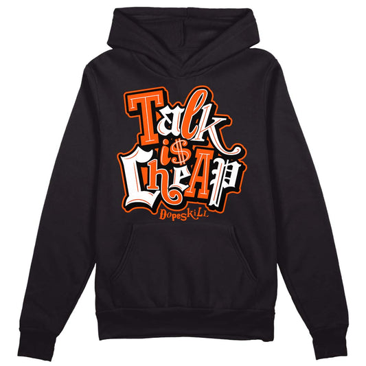 MSCHF Super Normal 2 Orange Milk DopeSkill Hoodie Sweatshirt Talk Is Chip Graphic Streetwear - Black