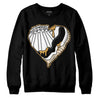 Jordan 11 "Gratitude" DopeSkill Sweatshirt Heart Jordan 11 Graphic Streetwear - Black