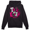 Jordan 1 Low GS “Fierce Pink” Dopeskill Hoodie Sweatshirt Talk Is Chip Graphic Streetwear - Black