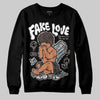 Adidas Samba OG White Black Clear Granite DopeSkill Sweatshirt False Love Graphic Streetwear - Black