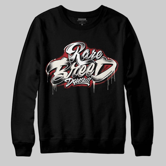 Nigel Sylvester x Jordan 1 Low OG “Nitro” DopeSkill Sweatshirt Rare Breed Type Graphic Streetwear - Black