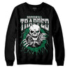 Jordan 1 Retro High OG Gorge Green DopeSkill Sweatshirt Trapped Halloween Graphic Streetwear - Black