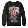 Jordan 2 Retro "Black Cement" DopeSkill Sweatshirt Stay High Graphic Streetwear - Black