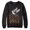 Jordan 1 Retro High OG Palomino DopeSkill Sweatshirt Juneteenth 1865 Graphic Streetwear - Black