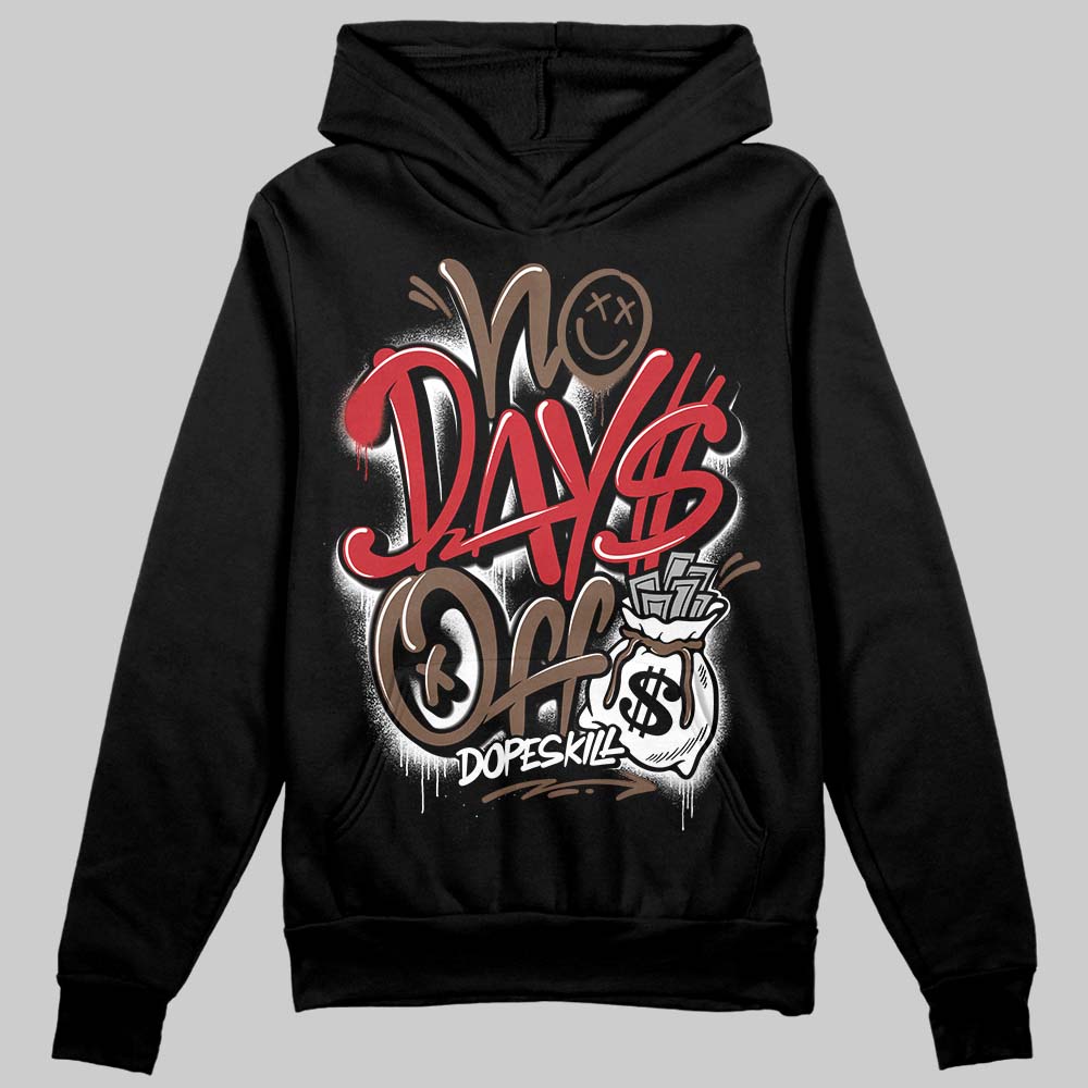 Jordan 9 'Olive' DopeSkill Hoodie Sweatshirt No Days Off Graphic Streetwear - black