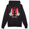 Jordan 12 “Cherry” DopeSkill Hoodie Sweatshirt Breathe Graphic Streetwear - Black