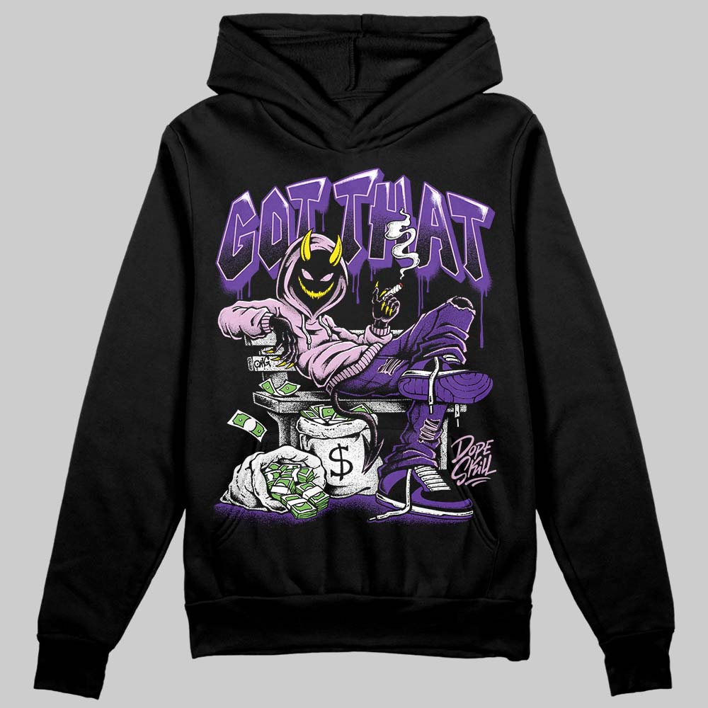PURPLE Sneakers DopeSkill Hoodie Sweatshirt Got That Graphic Streetwear =- Black