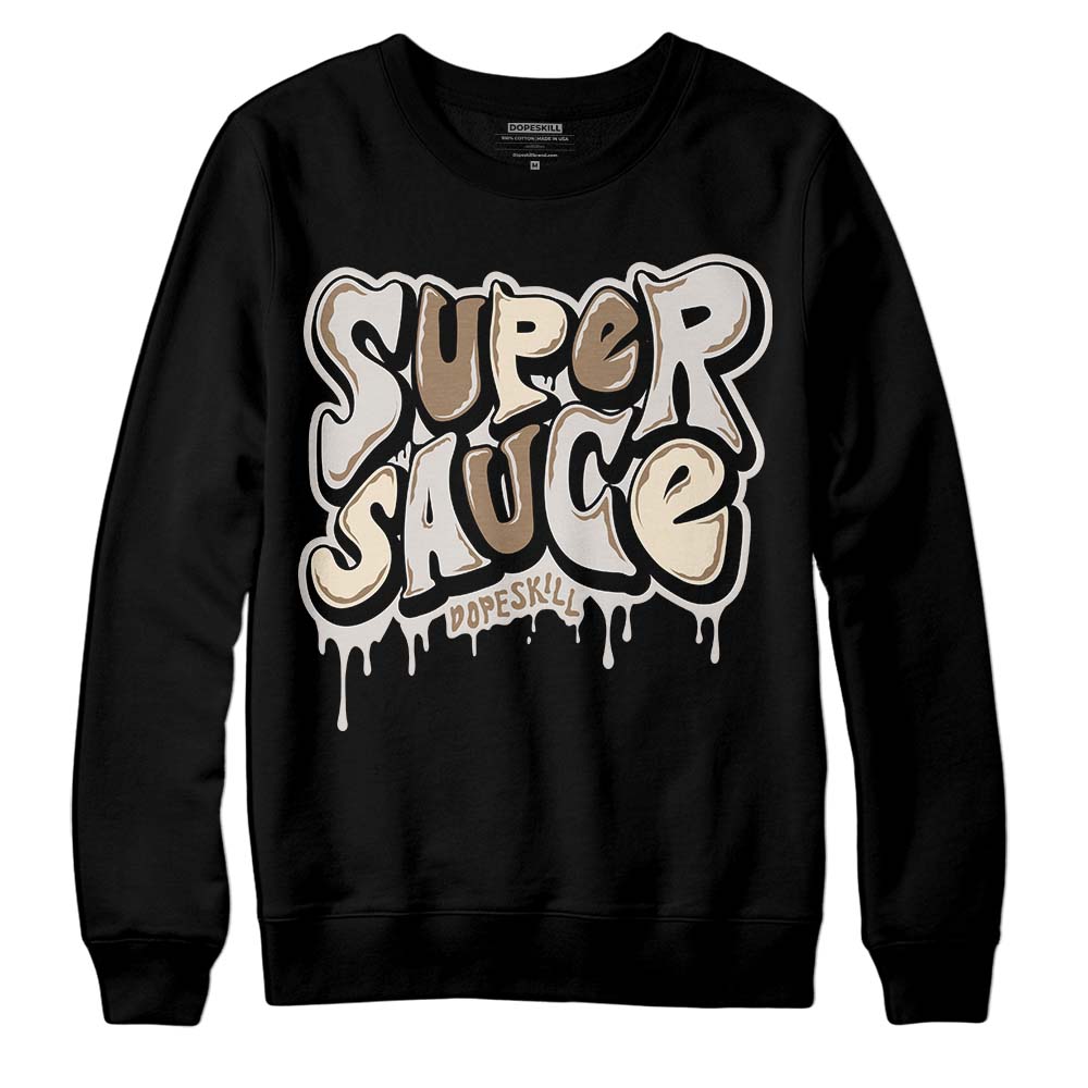 Jordan 5 SE “Sail” DopeSkill Sweatshirt Super Sauce Graphic Streetwear - Black