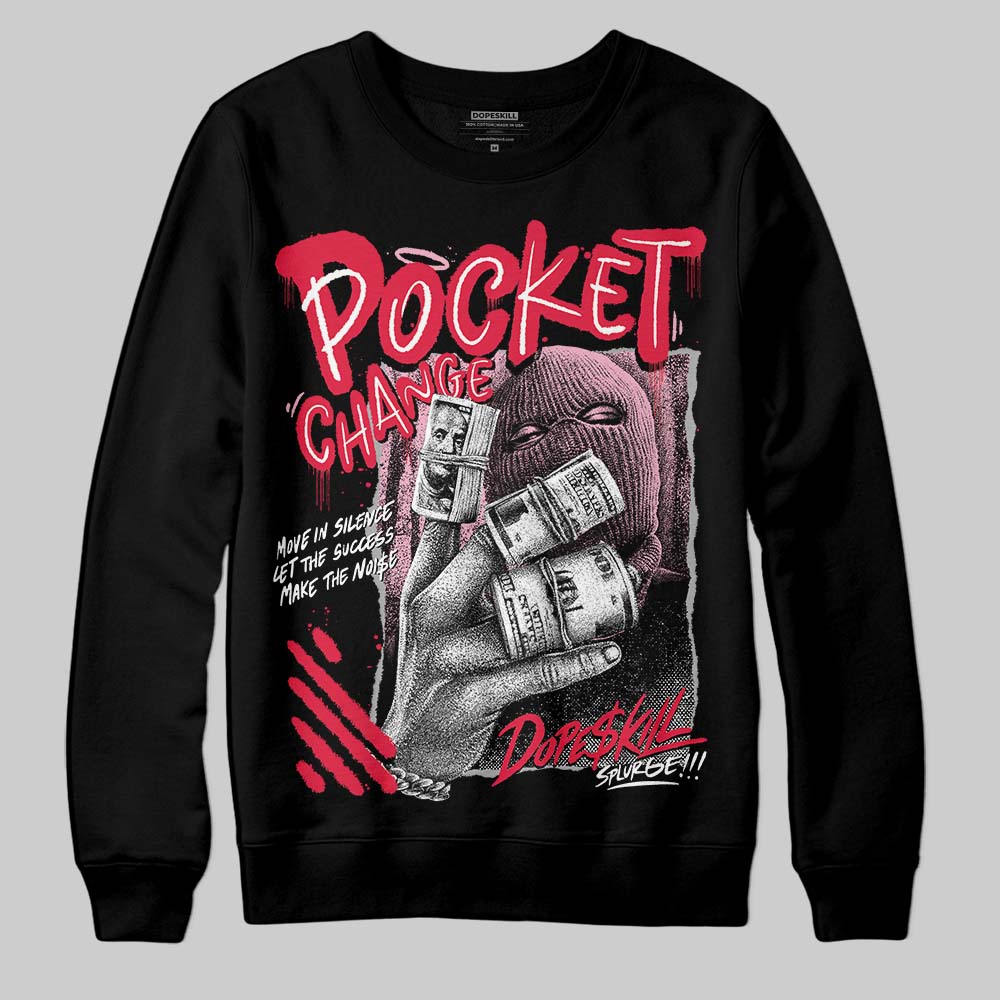 Dunk Low Valentine's Day (2026) DopeSkill Sweatshirt Pocket Change Graphic Streetwear - Black
